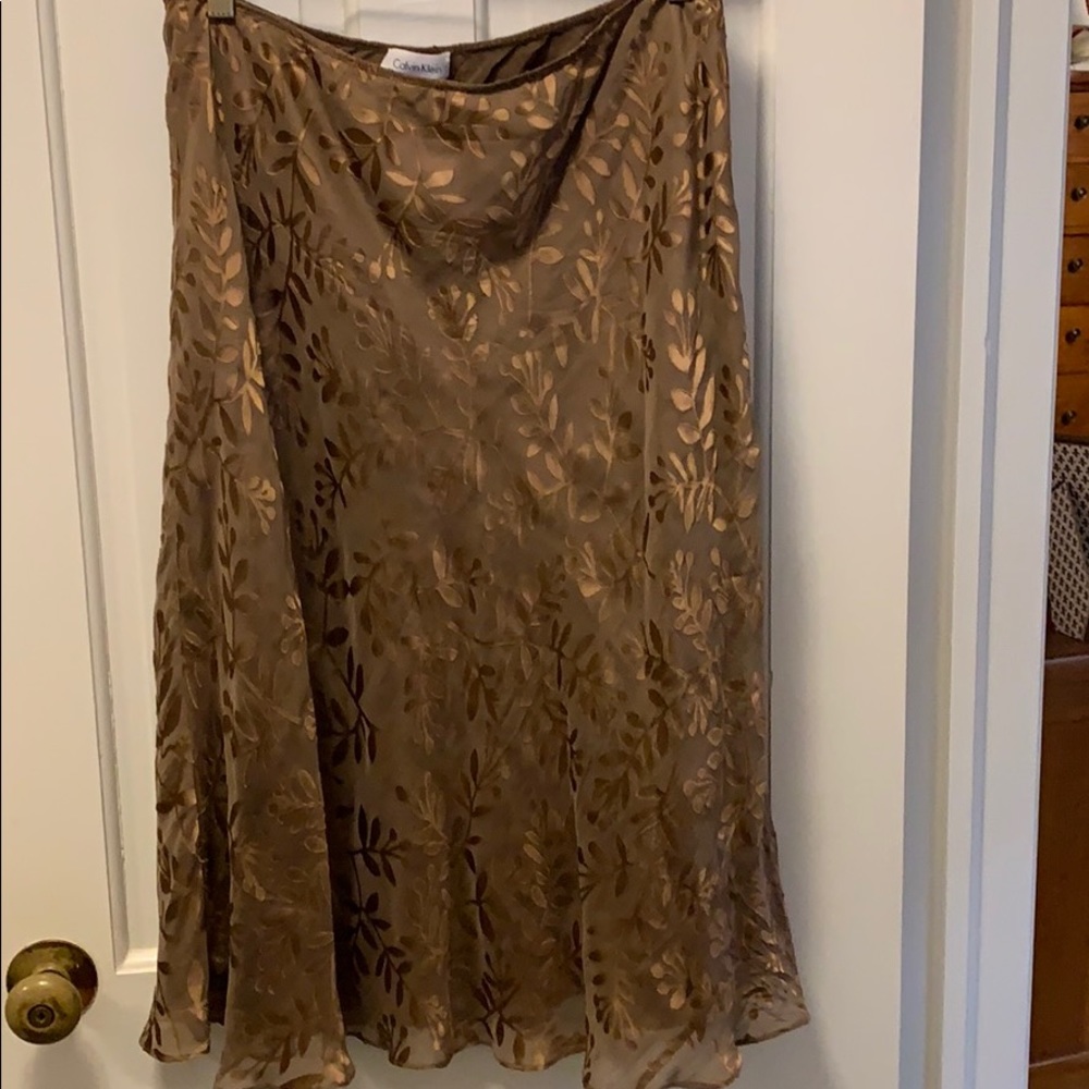Calvin Klein elastic waist skirt.